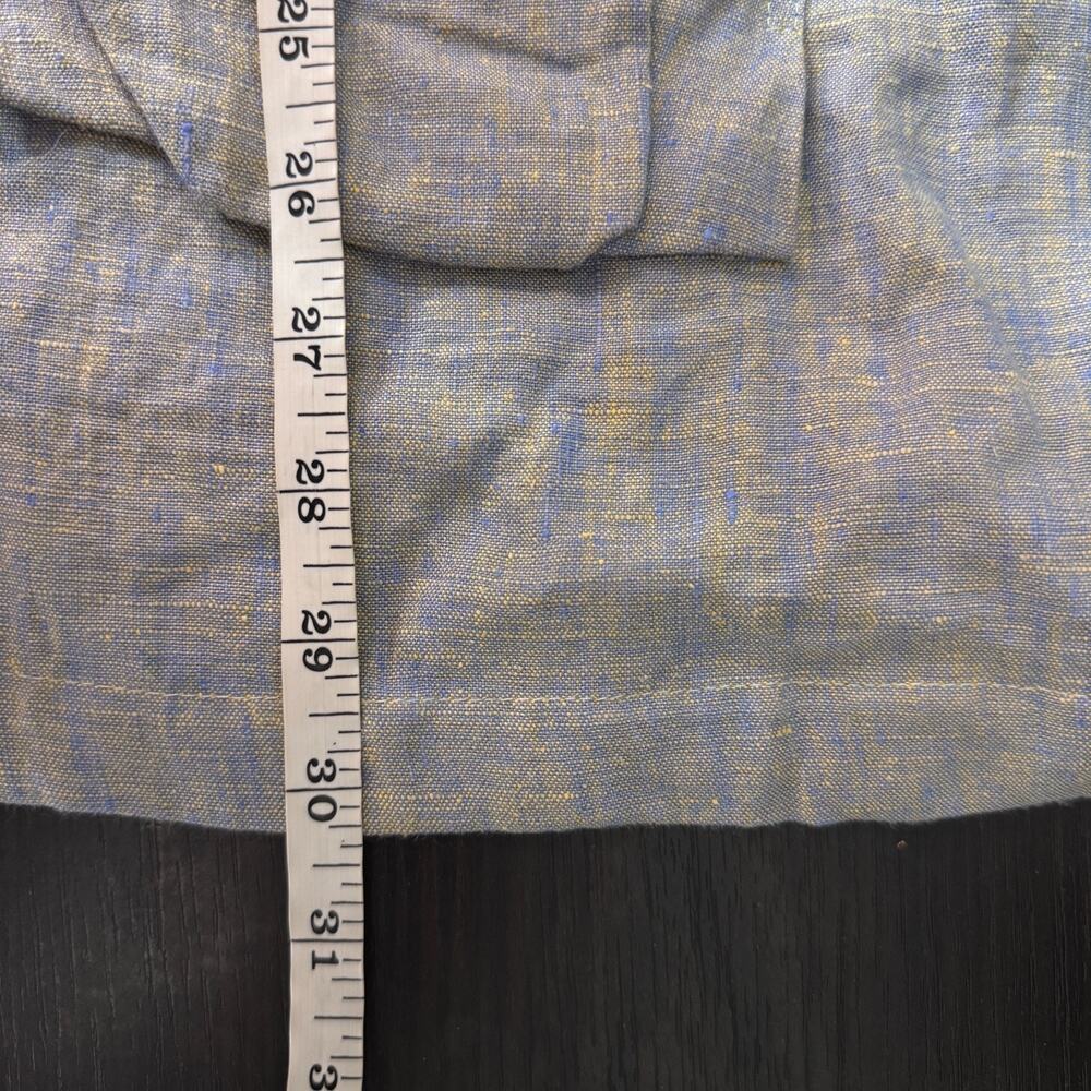B Hadikusumo Jacket Womens One Size Lagenlook Linen Hooded Button Front - Picture 11 of 12